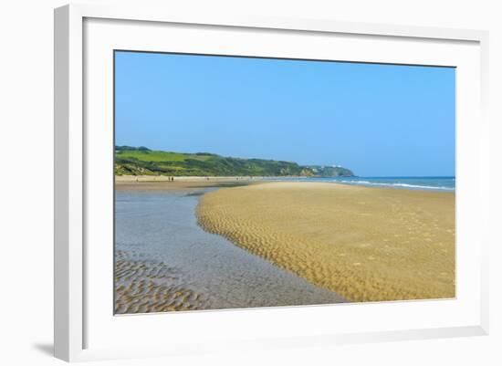 Beach Near Cap Griz Nez, Cote D'Opale, Region Nord-Pas De Calais, France, Europe-Gabrielle and Michel Therin-Weise-Framed Photographic Print