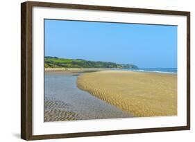 Beach Near Cap Griz Nez, Cote D'Opale, Region Nord-Pas De Calais, France, Europe-Gabrielle and Michel Therin-Weise-Framed Photographic Print