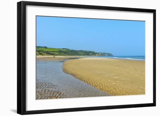 Beach Near Cap Griz Nez, Cote D'Opale, Region Nord-Pas De Calais, France, Europe-Gabrielle and Michel Therin-Weise-Framed Photographic Print