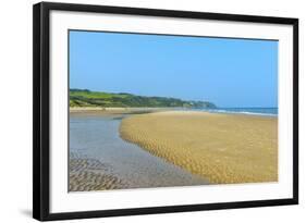 Beach Near Cap Griz Nez, Cote D'Opale, Region Nord-Pas De Calais, France, Europe-Gabrielle and Michel Therin-Weise-Framed Photographic Print