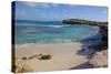 Beach Near Devil's Bridge-Frank Fell-Stretched Canvas