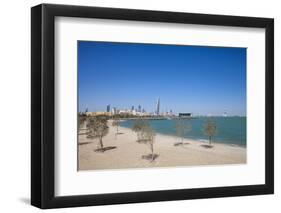 Beach Near Green Island, Kuwait City, Kuwait, Middle East-Jane Sweeney-Framed Photographic Print