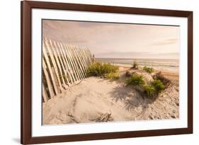 Beach Near Kitty Hawk, Outer Banks, North Carolina, United States of America, North America-Michael DeFreitas-Framed Photographic Print