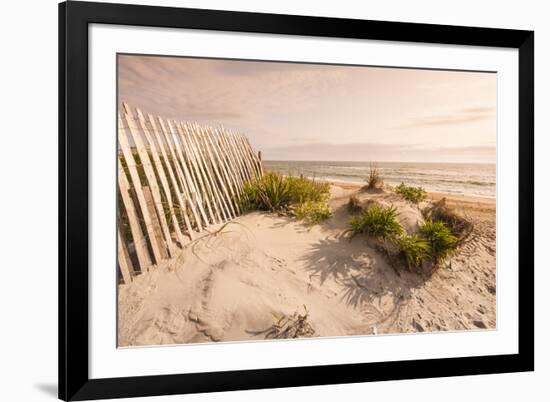 Beach Near Kitty Hawk, Outer Banks, North Carolina, United States of America, North America-Michael DeFreitas-Framed Photographic Print