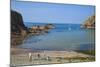 Beach Near Lower Solva, Pembrokeshire, Wales, United Kingdom, Europe-Billy Stock-Mounted Photographic Print