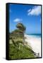 Beach near Nippers Bar, Great Guana Cay, Abaco Islands, Bahamas, West Indies, Central America-Jane Sweeney-Framed Stretched Canvas