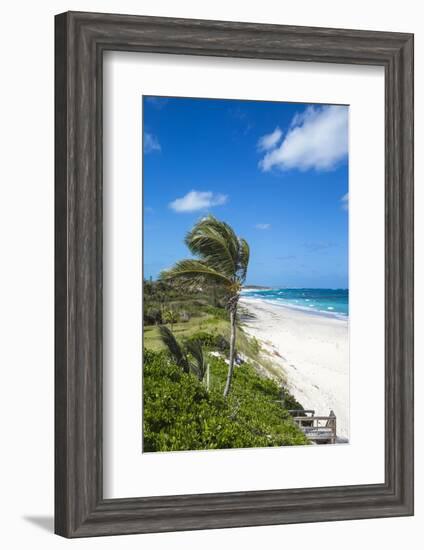 Beach near Nippers Bar, Great Guana Cay, Abaco Islands, Bahamas, West Indies, Central America-Jane Sweeney-Framed Photographic Print