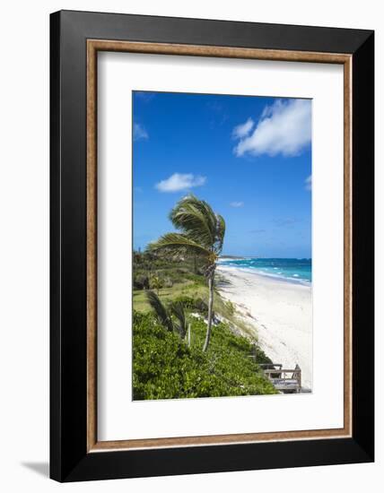 Beach near Nippers Bar, Great Guana Cay, Abaco Islands, Bahamas, West Indies, Central America-Jane Sweeney-Framed Photographic Print