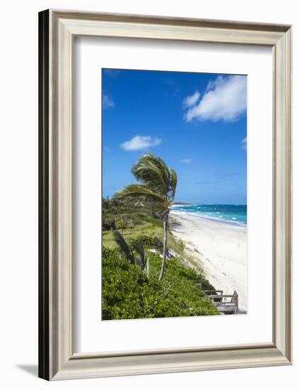 Beach near Nippers Bar, Great Guana Cay, Abaco Islands, Bahamas, West Indies, Central America-Jane Sweeney-Framed Photographic Print