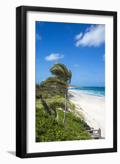 Beach near Nippers Bar, Great Guana Cay, Abaco Islands, Bahamas, West Indies, Central America-Jane Sweeney-Framed Photographic Print