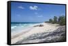 Beach near Nippers Bar, Great Guana Cay, Abaco Islands, Bahamas, West Indies, Central America-Jane Sweeney-Framed Stretched Canvas