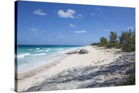 Beach near Nippers Bar, Great Guana Cay, Abaco Islands, Bahamas, West Indies, Central America-Jane Sweeney-Stretched Canvas