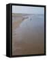 Beach Near Pier at Southport, Merseyside, England, United Kingdom, Europe-Ethel Davies-Framed Stretched Canvas