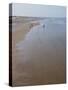 Beach Near Pier at Southport, Merseyside, England, United Kingdom, Europe-Ethel Davies-Stretched Canvas