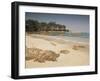 Beach Near Propriano, Corsica, France, Mediterranean-Michael Busselle-Framed Photographic Print