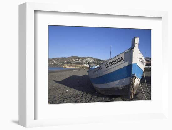 Beach Near Salobrena, Costa Del Sol, Granada Province, Andalucia, Spain-Charles Bowman-Framed Photographic Print