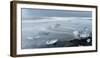 Beach Near the Glacial Lagoon Jokulsarlon and Glacier Breithamerkurjokull in Vatnajokull, Iceland-Martin Zwick-Framed Photographic Print