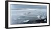 Beach Near the Glacial Lagoon Jokulsarlon and Glacier Breithamerkurjokull in Vatnajokull, Iceland-Martin Zwick-Framed Photographic Print