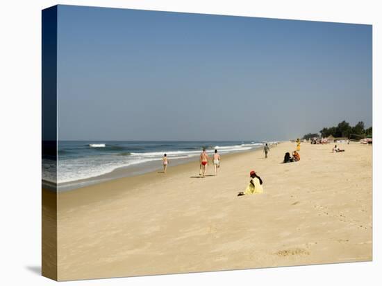 Beach Near the Leela Hotel, Mobor, Goa, India-R H Productions-Stretched Canvas