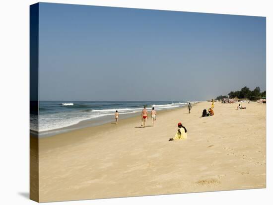 Beach Near the Leela Hotel, Mobor, Goa, India-R H Productions-Stretched Canvas