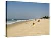 Beach Near the Leela Hotel, Mobor, Goa, India-R H Productions-Stretched Canvas