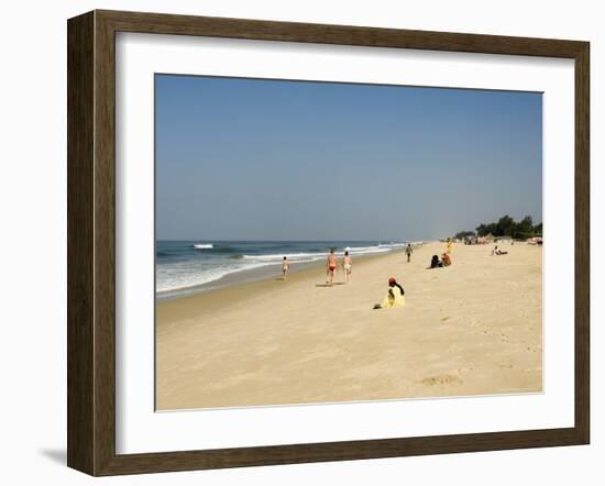 Beach Near the Leela Hotel, Mobor, Goa, India-R H Productions-Framed Photographic Print