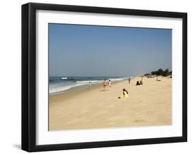 Beach Near the Leela Hotel, Mobor, Goa, India-R H Productions-Framed Photographic Print