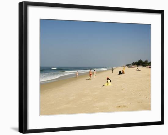 Beach Near the Leela Hotel, Mobor, Goa, India-R H Productions-Framed Photographic Print