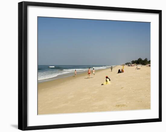 Beach Near the Leela Hotel, Mobor, Goa, India-R H Productions-Framed Photographic Print