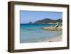 Beach near Town, Ajaccio, Corsica, France-Massimo Borchi-Framed Photographic Print