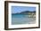 Beach near Town, Ajaccio, Corsica, France-Massimo Borchi-Framed Photographic Print