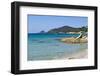 Beach near Town, Ajaccio, Corsica, France-Massimo Borchi-Framed Photographic Print