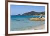 Beach near Town, Ajaccio, Corsica, France-Massimo Borchi-Framed Photographic Print