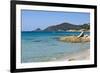 Beach near Town, Ajaccio, Corsica, France-Massimo Borchi-Framed Photographic Print