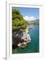 Beach near Zaton, Dubrovnik, Croatia-Guido Cozzi-Framed Photographic Print