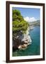 Beach near Zaton, Dubrovnik, Croatia-Guido Cozzi-Framed Photographic Print