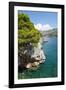 Beach near Zaton, Dubrovnik, Croatia-Guido Cozzi-Framed Photographic Print