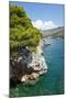 Beach near Zaton, Dubrovnik, Croatia-Guido Cozzi-Mounted Photographic Print