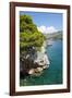Beach near Zaton, Dubrovnik, Croatia-Guido Cozzi-Framed Photographic Print