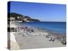 Beach, Nice, Alpes Maritimes, Cote D'Azur, French Riviera, Provence, France, Europe-Wendy Connett-Stretched Canvas