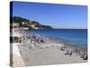 Beach, Nice, Alpes Maritimes, Cote D'Azur, French Riviera, Provence, France, Europe-Wendy Connett-Stretched Canvas