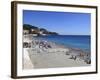 Beach, Nice, Alpes Maritimes, Cote D'Azur, French Riviera, Provence, France, Europe-Wendy Connett-Framed Photographic Print