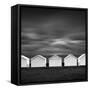 Beach Noir-Rob Cherry-Framed Stretched Canvas