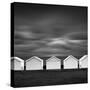 Beach Noir-Rob Cherry-Stretched Canvas