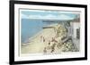 Beach, Oak Bluffs, Martha's Vineyard-null-Framed Art Print