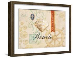 Beach Oceania-Angela Staehling-Framed Art Print