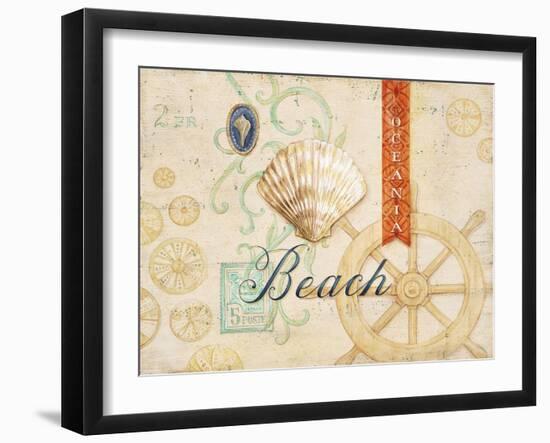 Beach Oceania-Angela Staehling-Framed Art Print