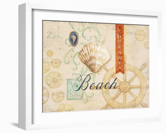 Beach Oceania-Angela Staehling-Framed Art Print