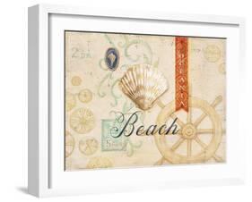 Beach Oceania-Angela Staehling-Framed Art Print