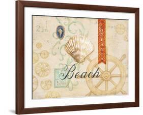 Beach Oceania-Angela Staehling-Framed Art Print